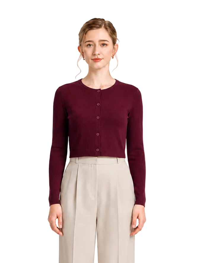 Amelie Ribbed Knit Cardigan