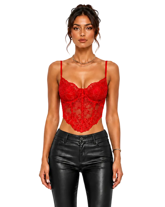 Vera Lace Corset Top