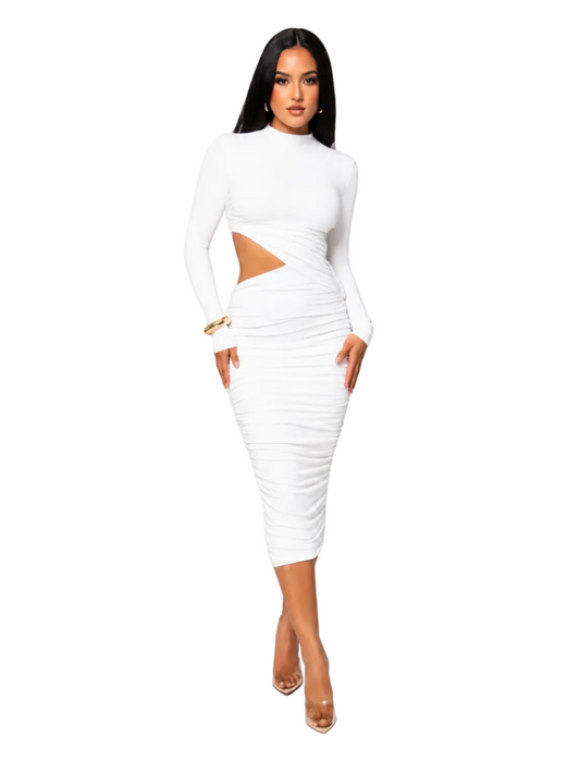 Lyra Cutout Midi Dress