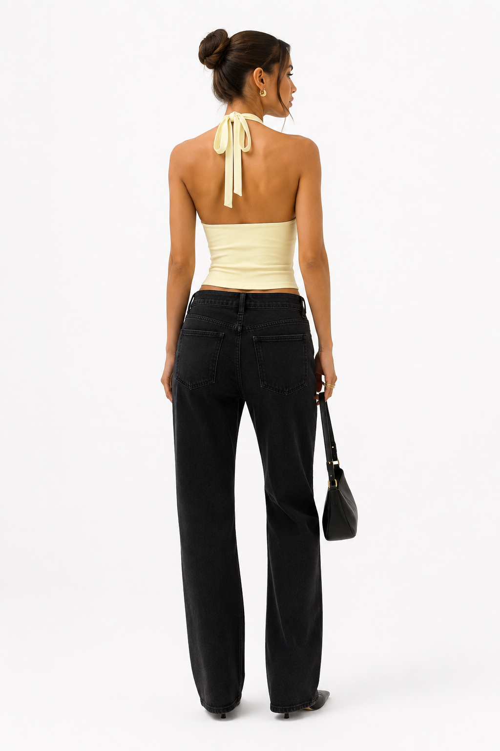 Alina Cutout Halter Top