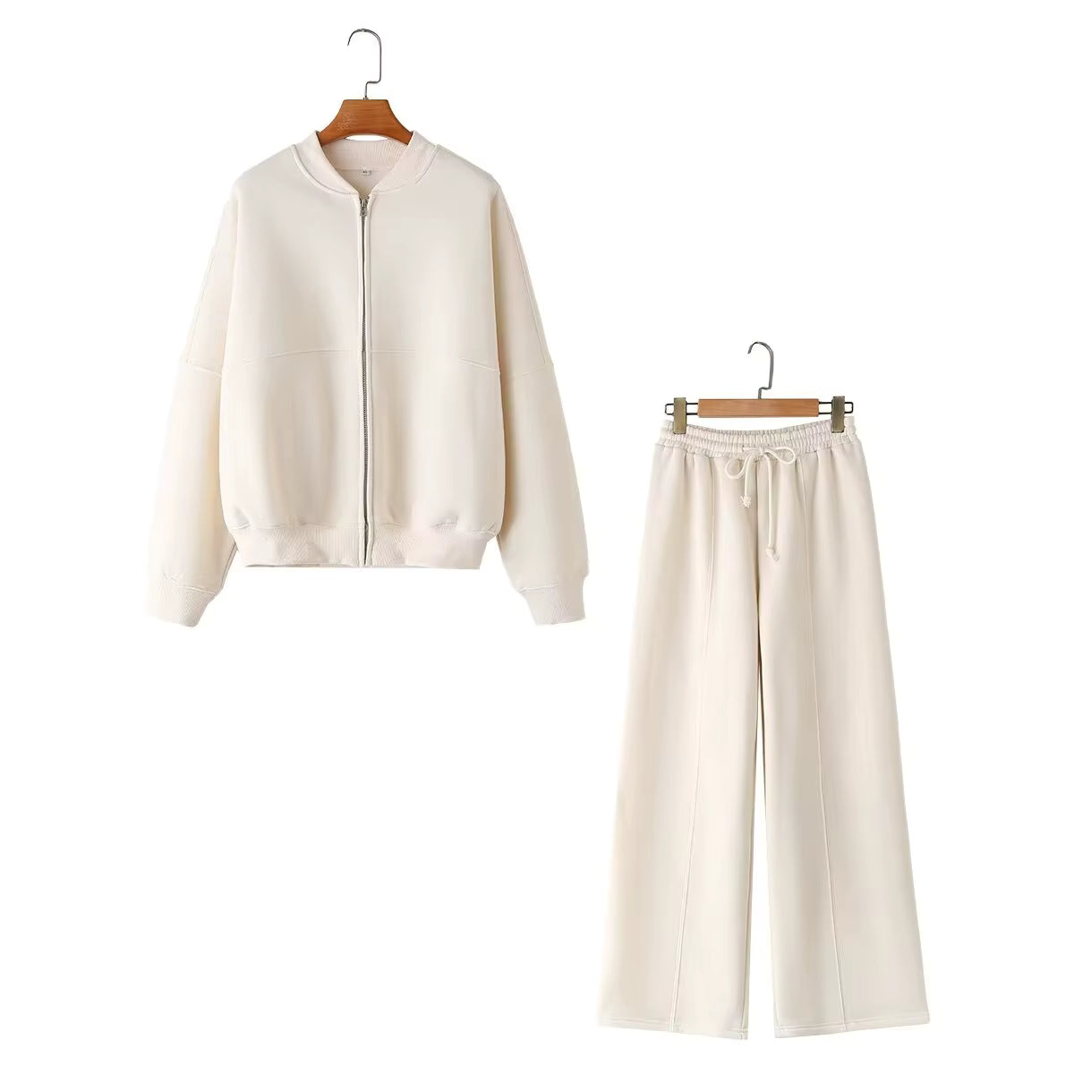 Blair Zip-Up Wide-Leg Set
