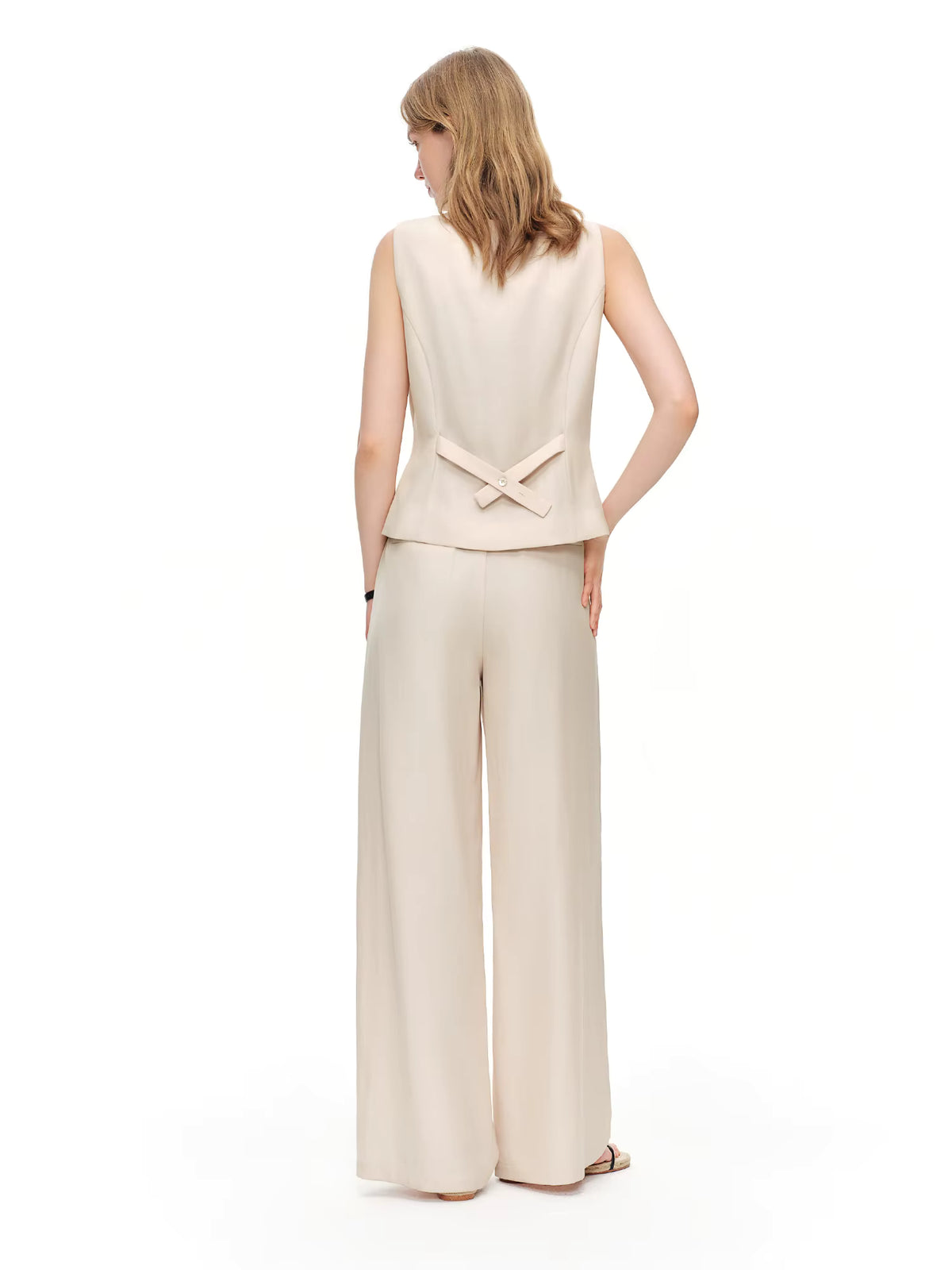 Avery Ivory Tailored Vest Set