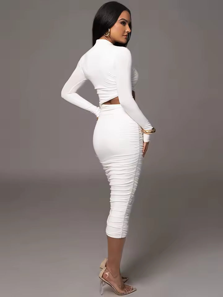 Lyra Cutout Midi Dress