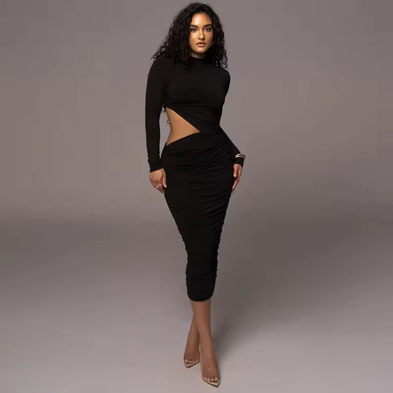 Lyra Cutout Midi Dress